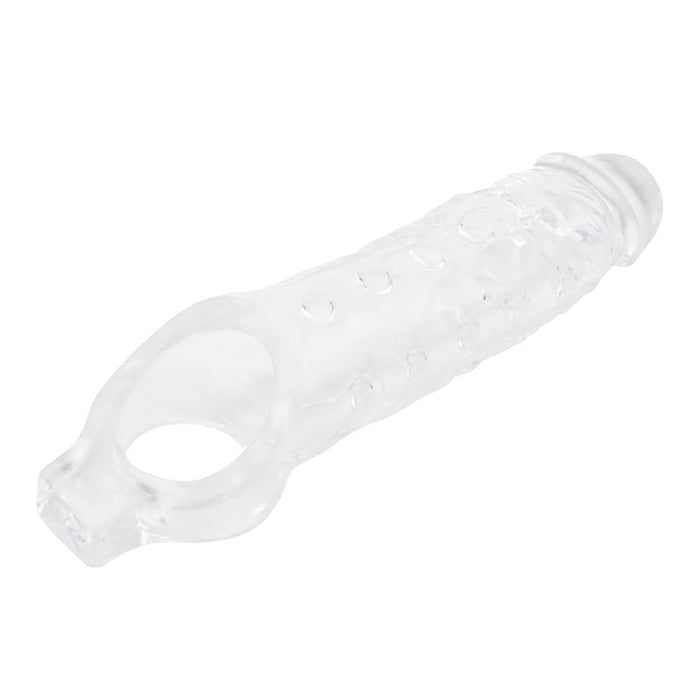 Funda Para El Pene Con Sujeción Para Testículos Mighty Transparente