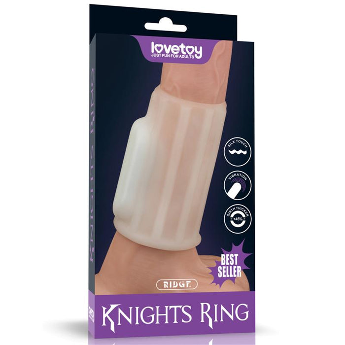 Funda Para El Pene Con Vibración Ridge Knights