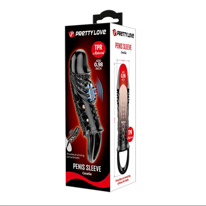 Pretty Love - Cecelia Funda Pene Negro