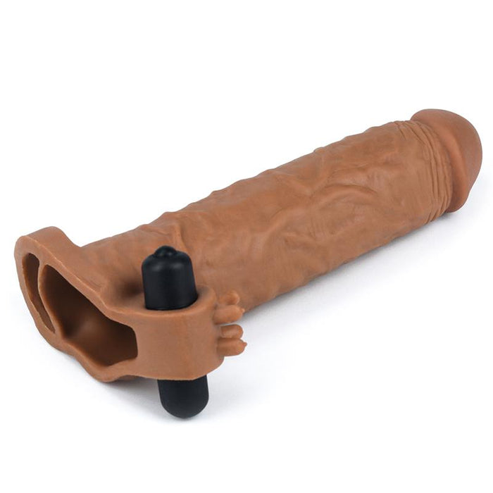 Funda Para El Pene Pleasure X-Tender Marron Add 2