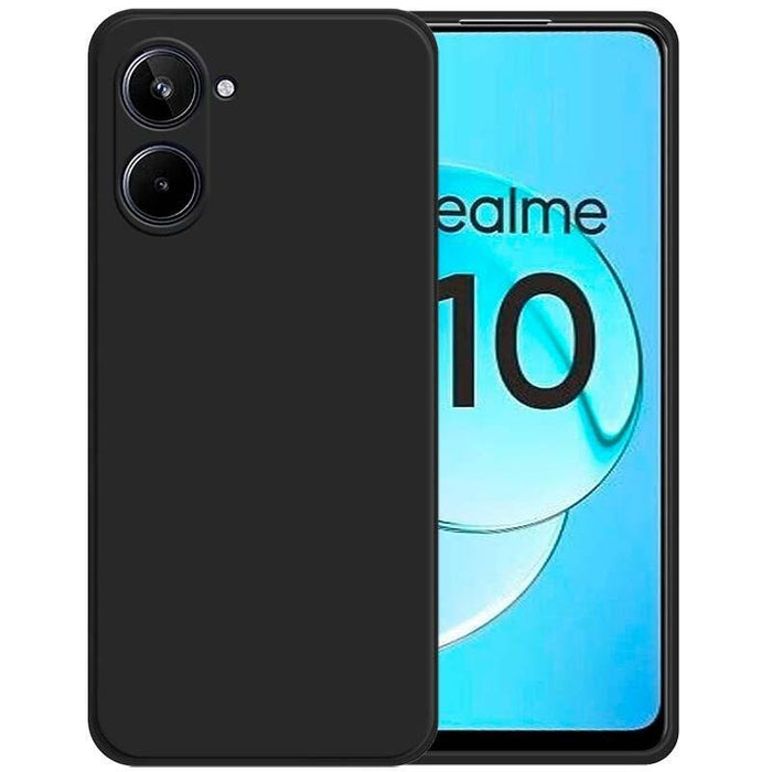 Funda Realme 10 Square Liquid Premium Negro