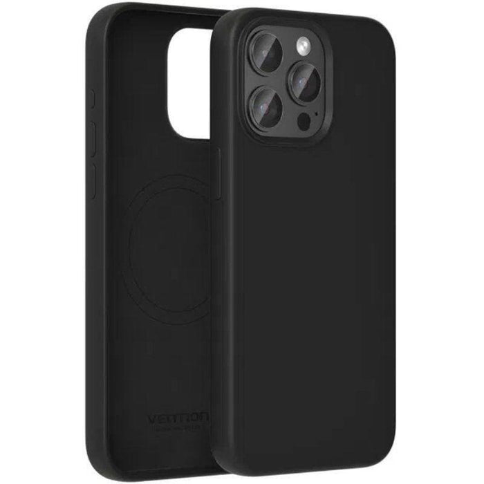 Funda Silicona Con Magsafe Vention Kueb0-30 Compatible Con Iphone 14 Pro Negro