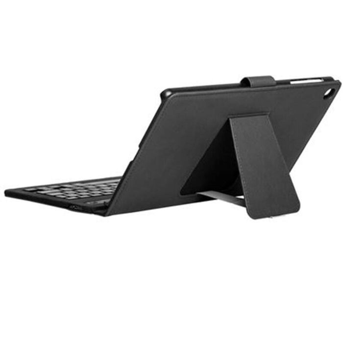 Funda Silver Ht Para Tablet Samsung Tab A8 10.4" 2022 Con Teclado Bluetooth Negra