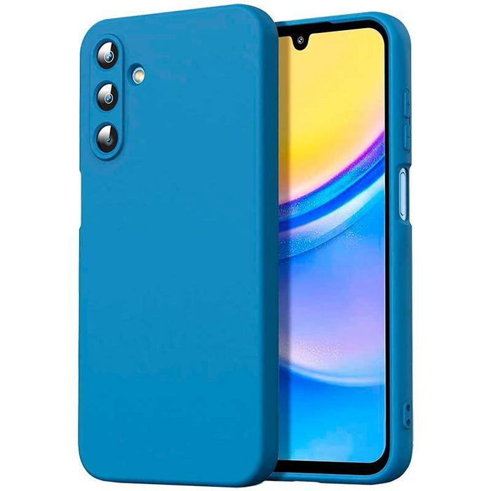 Funda Suave Samsung Galaxy A15 4g / A15 5g Square Liquid Premium Azul