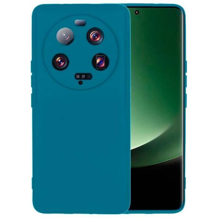 Funda Xiaomi 14 Ultra Square Liquid Premium Azul