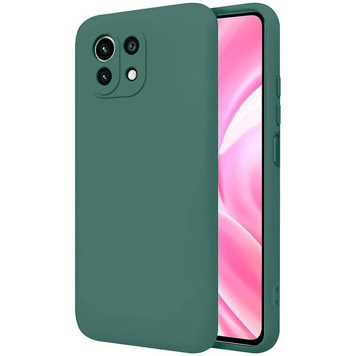Funda Xiaomi Mi 11 Lite 4g / 5g / 5g Ne Square Liquid Premium Verde