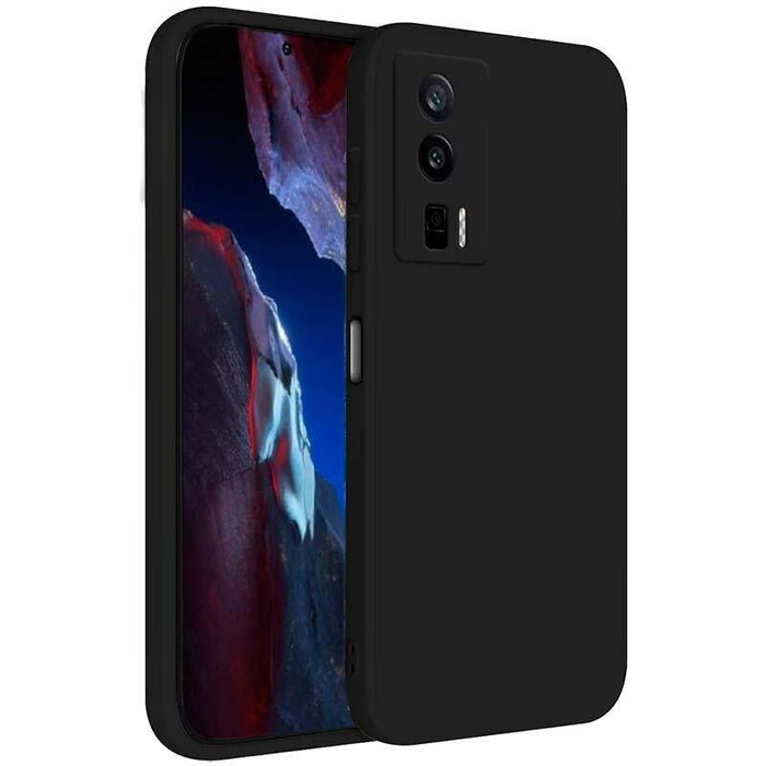 Funda Xiaomi Poco F5 Pro Square Liquid Premium Negro