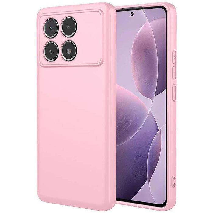 Funda Xiaomi Poco F6 Pro 5g Square Liquid Premium Rosa