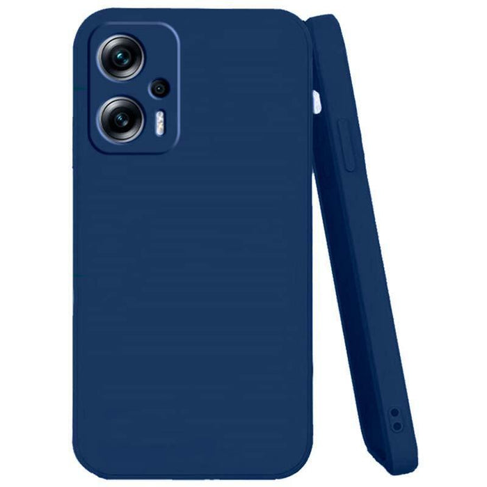Funda Xiaomi Poco X4 Gt Square Liquid Premium Azul