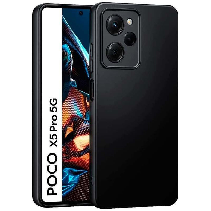 Funda Xiaomi Poco X5 Pro Square Liquid Premium Negro