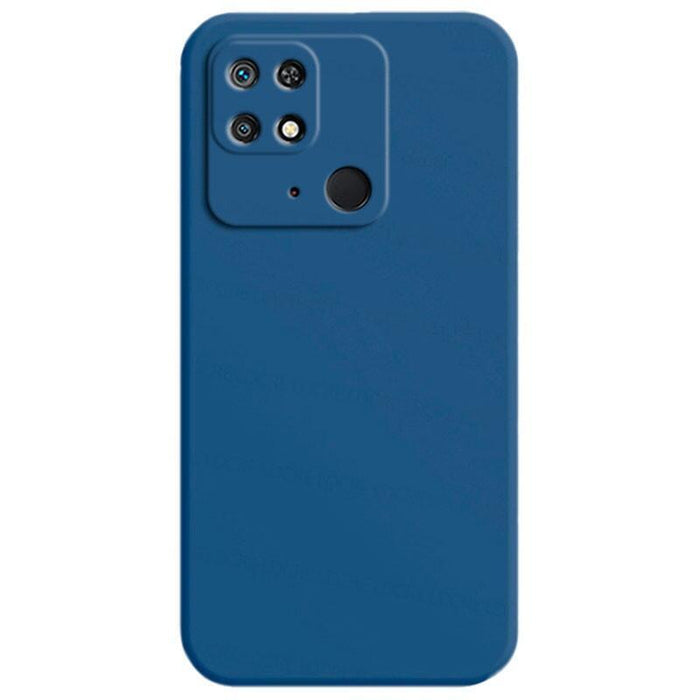 Funda Xiaomi Redmi 10c / Poco C40 Square Liquid Premium Azul