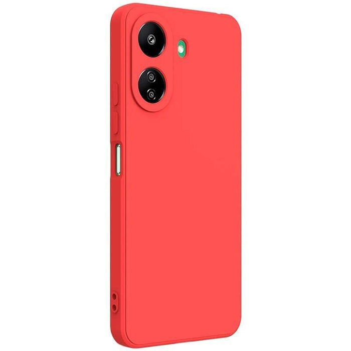 Funda Xiaomi Redmi 13c / Poco C65 Square Liquid Premium Rojo