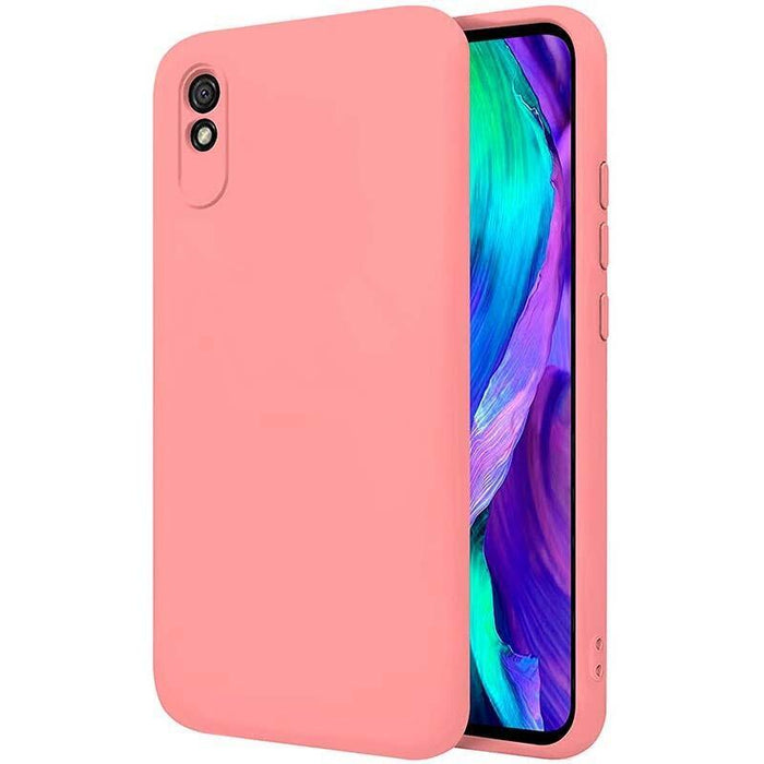 Funda Xiaomi Redmi 9a / Redmi 9at Square Liquid Premium Rosa