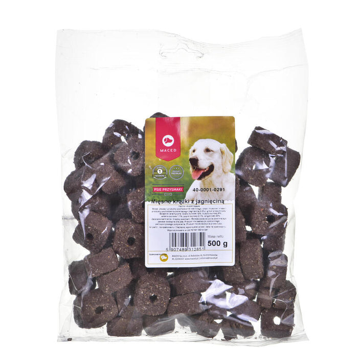 Galletas Para Perros Maced - Anillos De Carne Con Cordero 500g