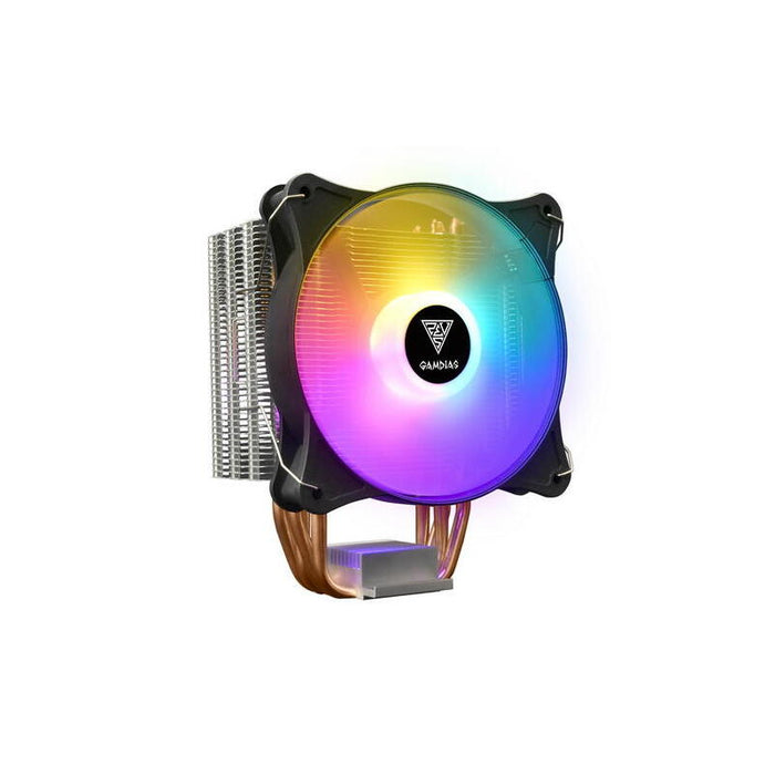 Gamdias Refrigeracion Cpu Boreas E1-410 Lite Rgb Rainbow Hydraulic Univ.Socket Ki