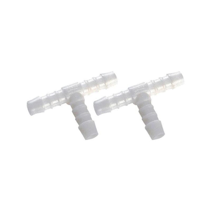 Gardena Pieza En T 4mm, Acoplamiento (Blanco, 2 Piezas