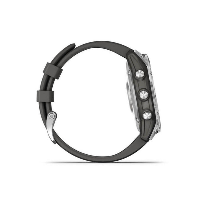 Garmin Fenix 7 Gris Plata Smartwatch 47mm / Correa Silicona Gris (Graphite)