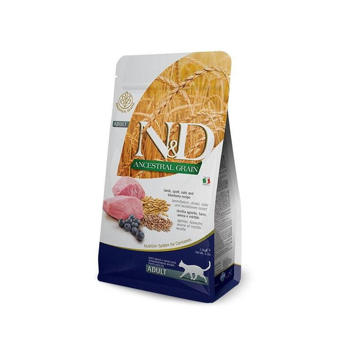 Gato Farmina N&D Ancestral Grain Pienso Seco Para Gatos Adultos Con Cordero 1 5 Kg