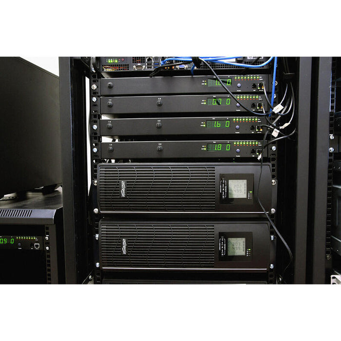 Gembird Eg-Upsrack-12 Ups Energenie-Gembird Rack 19 3.4u, 2000va, Pure Sine, 6xiec, 1xschuko230v, Lcd