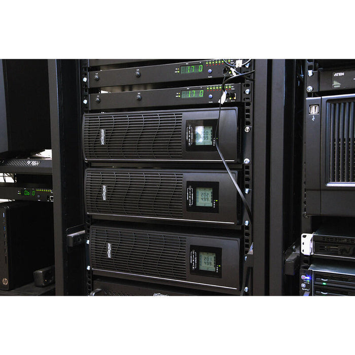 Gembird Eg-Upsrack-12 Ups Energenie-Gembird Rack 19 3.4u, 2000va, Pure Sine, 6xiec, 1xschuko230v, Lcd