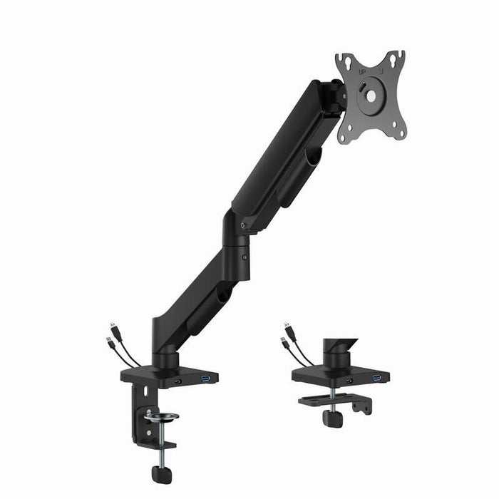 Gembird Adjustable Desk Display Mounting Arm With Usb Ports 17-32inch