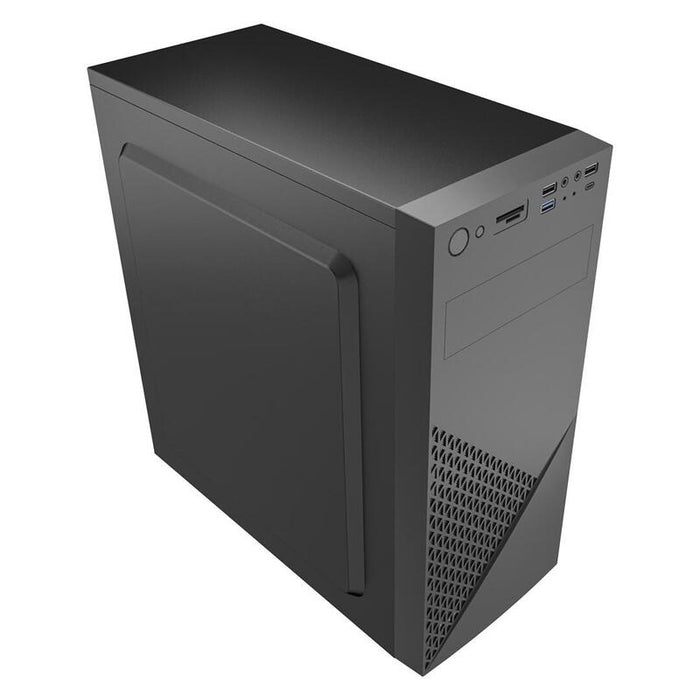 Gembird Office Computer Case Fornax 170 Atx 2x Usb 2.0 + 1x Usb 3.0 + 1x Usb Tipo C Card Reader Black