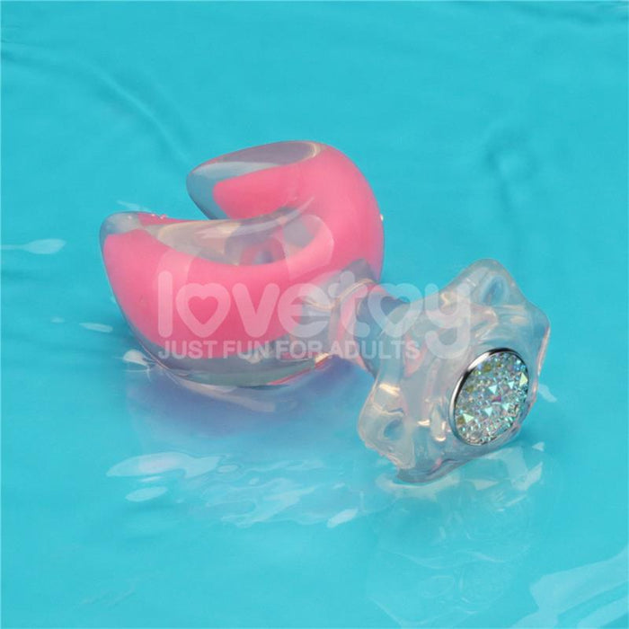 Gemoria Plug Anal Silicona Doble Punta Brilla En La Oscuridad