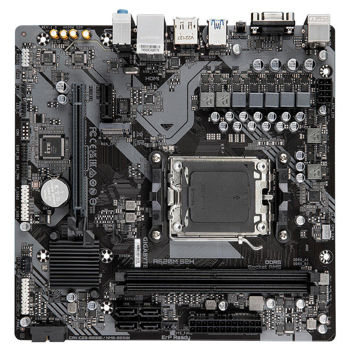 Gigabyte A620m S2h Placa Base Amd A620 Zócalo Am5 Micro Atx