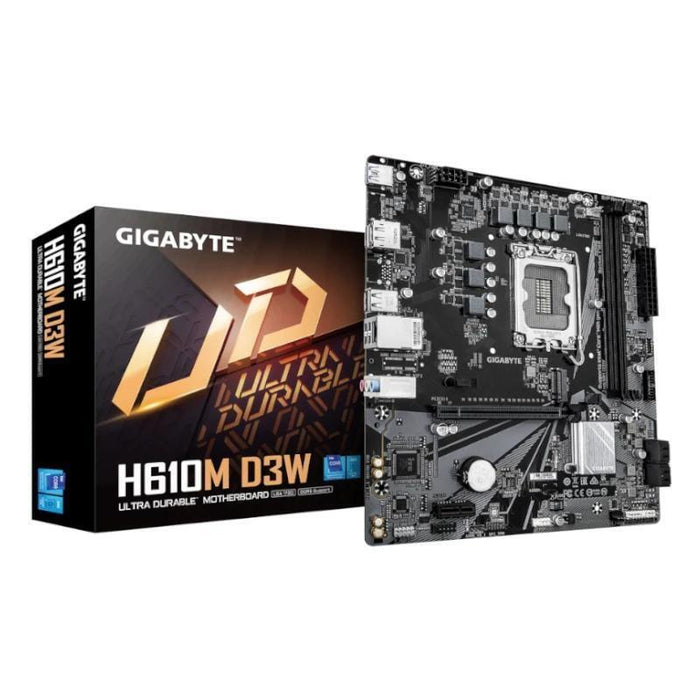 Gigabyte H610m D3w Lga1700 2xddr5 4xsata 1xm.2