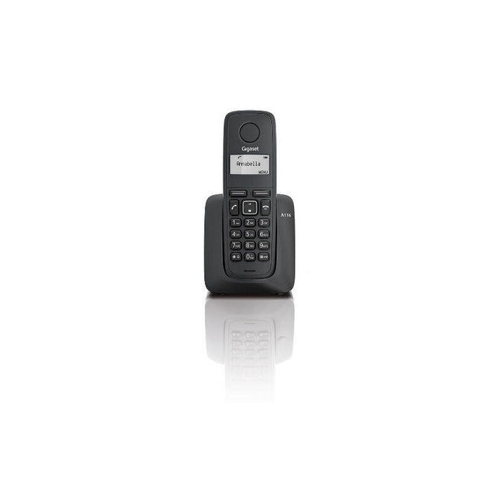 Gigaset Telefono Inalambrico A116 Negro