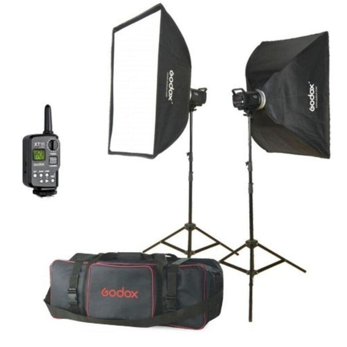 Godox Ms200-F Studio-Kit Studio Flash Unit Kit 2 X 200ws