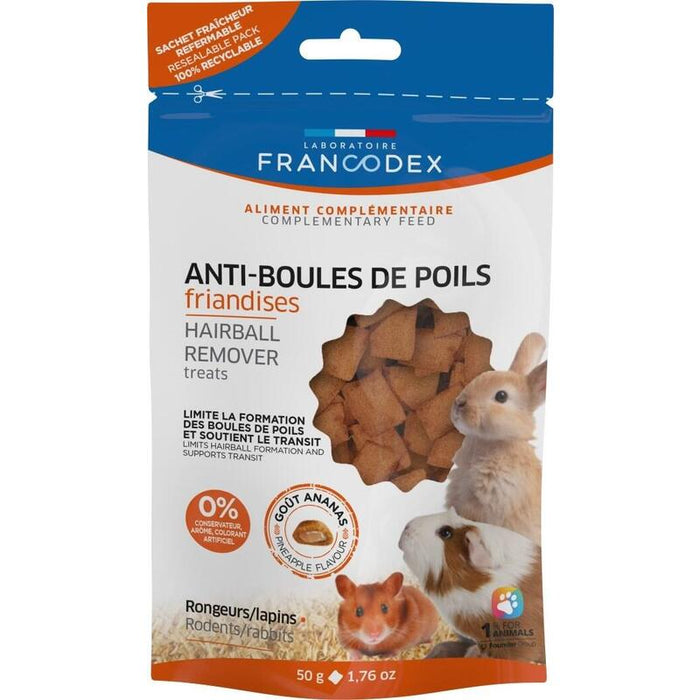 Golosina Para Conejos Francodex Golosinas Antienganche  50g