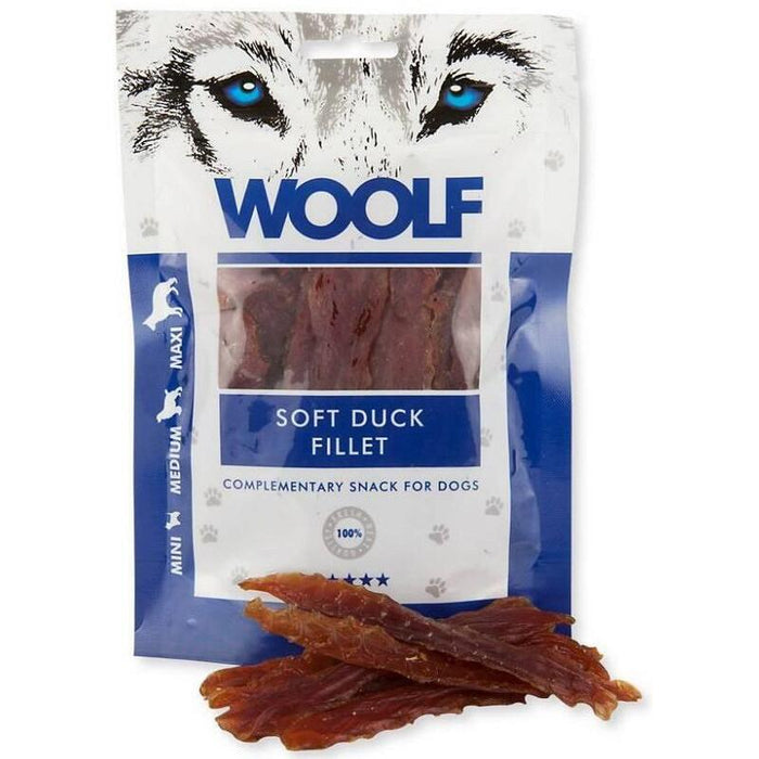 Golosina Para Perro Woolf Filete De Pato Suave 100 G
