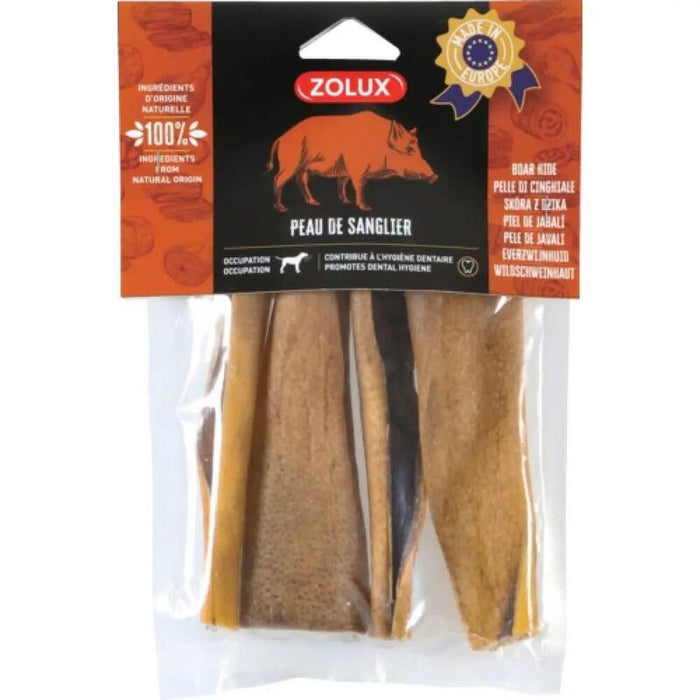 Golosina Para Perro Zolux Piel De Jabalí  100g
