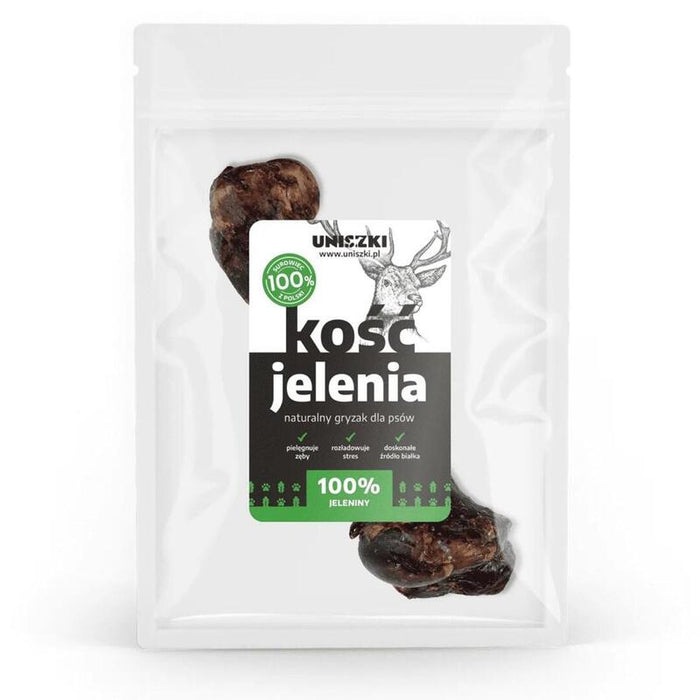 Golosina Para Perros Uniszki Hueso De Ciervo Mediano  1 Unidad
