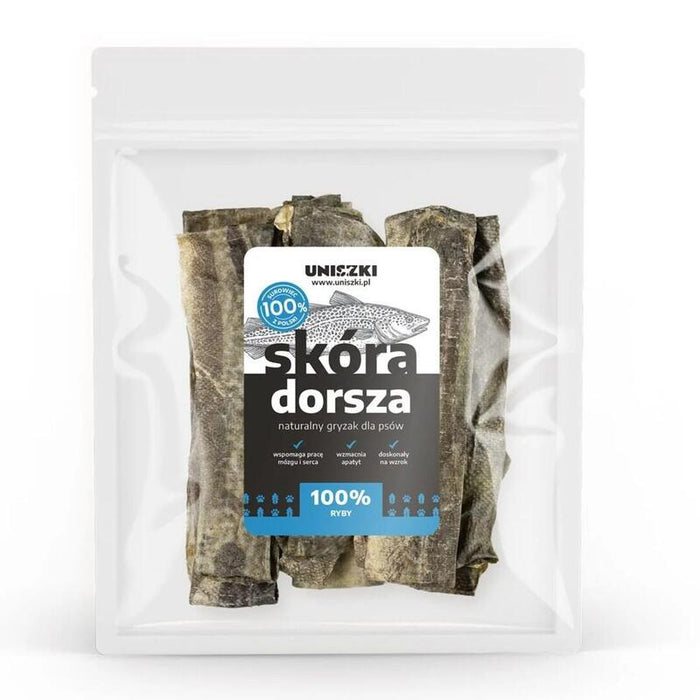 Golosina Para Perros Uniszki Piel De Bacalao  100g