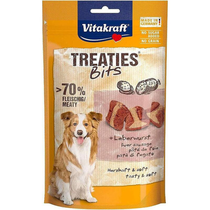 Golosina Para Perros Vitakraft Treaties Bits With Liver  120 G