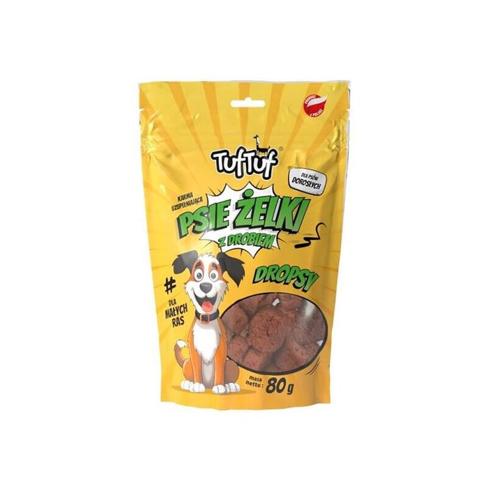 Gomitas De Pollo Para Perros Tuf Tuf 80 G