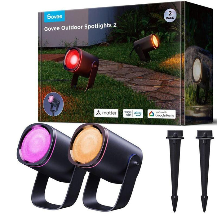 Govee Outdoor Spotlights 2 2er-Pack