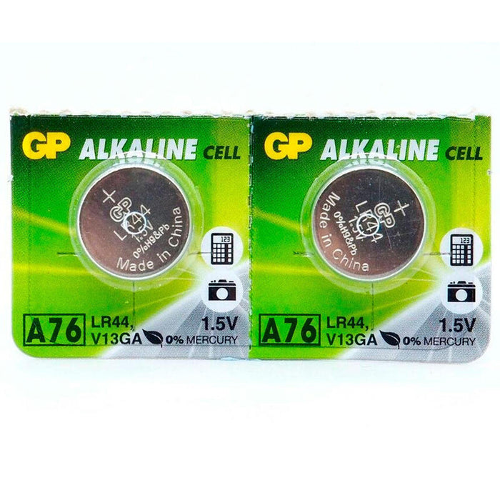 Gp Pila Boton Alcalina Lr44 1,5v Blister*10
