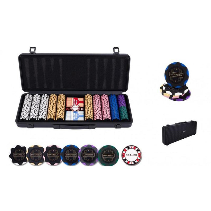 Gra Zestaw Poker 500 (14 G) Bez Nominalów