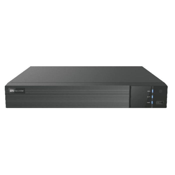 Grabador Nvr Ip 16ch 8mp 16poe 2hdd Vca Facial Matrículas Perímetro