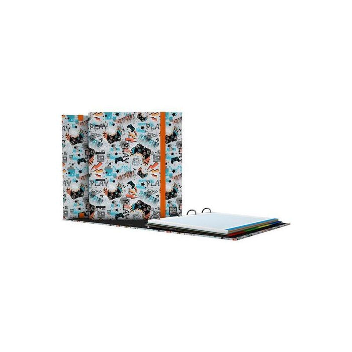 Grafoplás Carpebook Anillas 4d35mm Recambio 100h 5x5 Pl3.Forrado Din-A4 Play