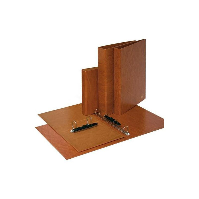 Grafoplás Carpeta 2 Anillas 40mm Folio Pvc Cuero Viejo