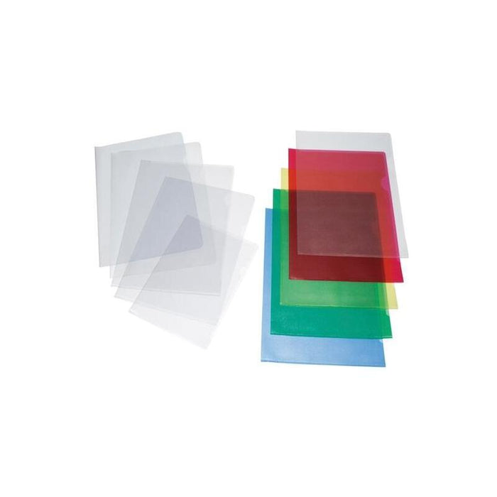 Grafoplas Dossier Uñero Folio Pvc Liso 150 Micras Transparente -100u-