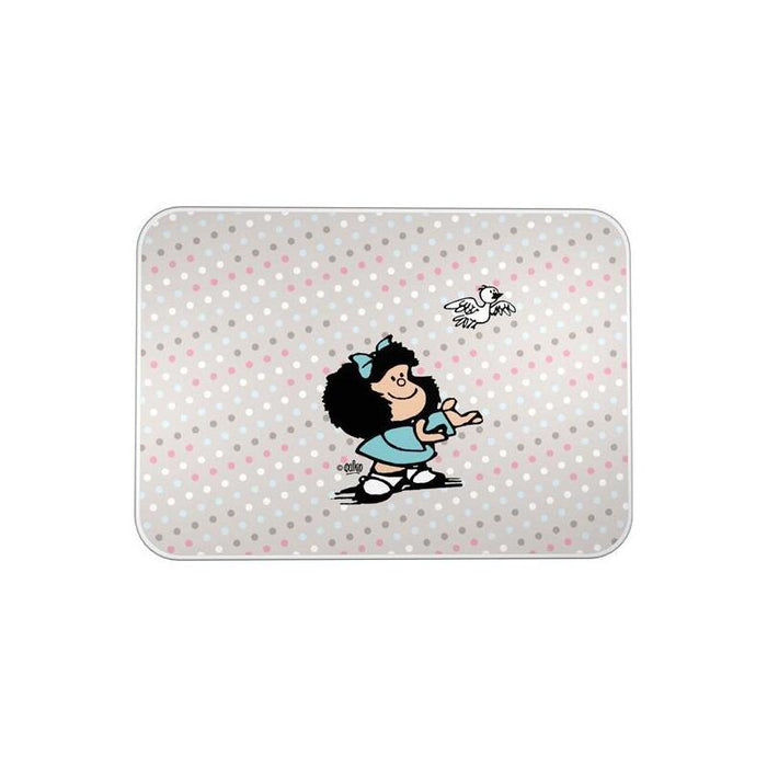Grafoplás Vade De Sobremesa 47x33cm Pvc Rígido Antideslizante Mafalda Bird