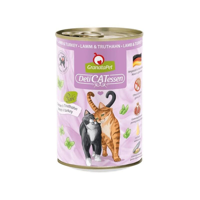 Granatapet Delicatessen Lamb And Turkey - Comida Húmeda Para Gatos - 400g