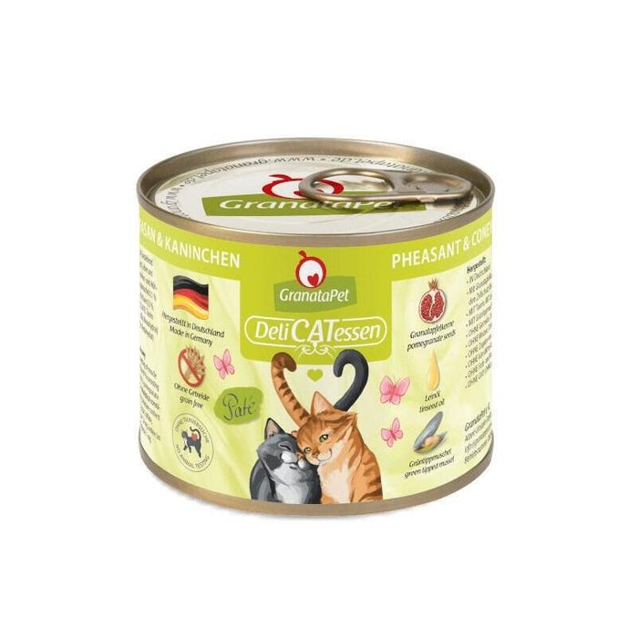Granatapet Delicatessen Pheasant And Coney - Comida Húmeda Para Gatos - 200g