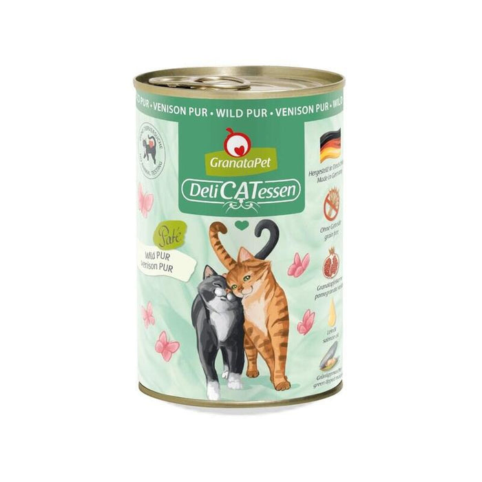 Granatapet Delicatessen Venison - Comida Húmeda Para Gatos - 400g