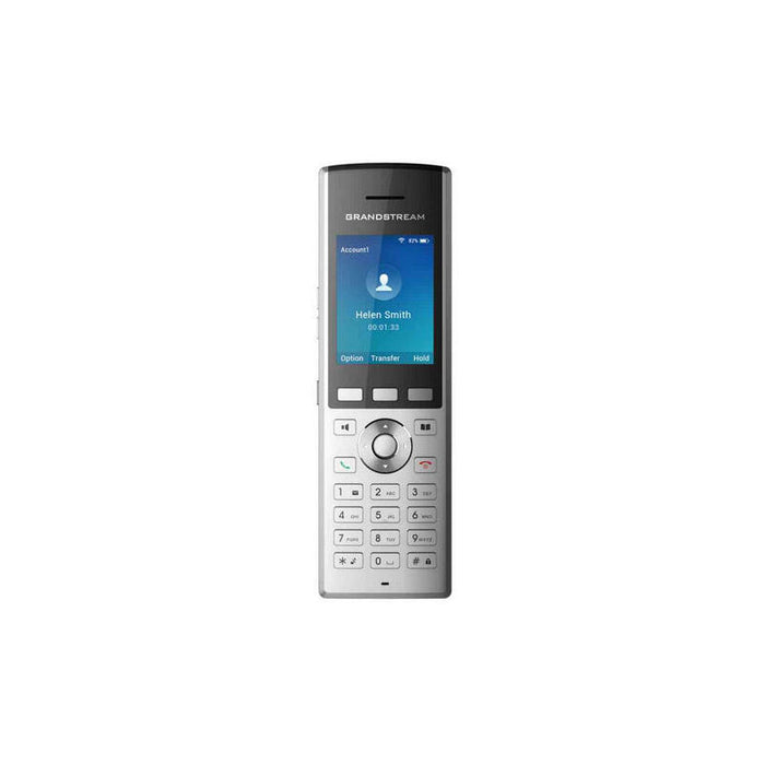 Grandstream Networks Wp820 Teléfono Ip Negro, Plata Terminal Inalámbrico Lcd 2 Líneas Wifi